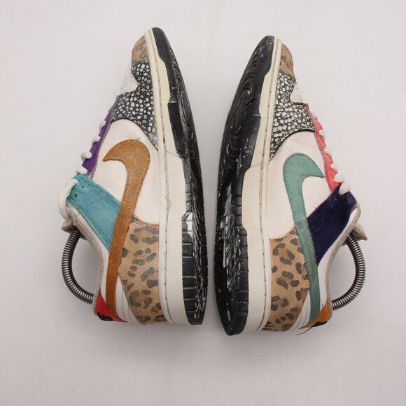 Nike Dunk Low Women's Size 8.5 Shoes 'Safari Mix' Sneakers Animal Pack Casual - Picture 6 of 12